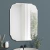 GOAND Silver Wall Mirror-Beveled Edge Frameless Mirrors for Bathroom, Vanity, Bedroom, Rectangle Mirrors17.8X23.7inch view 1