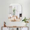 GOAND Silver Wall Mirror-Beveled Edge Frameless Mirrors for Bathroom, Vanity, Bedroom, Rectangle Mirrors17.8X23.7inch view 3