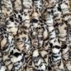 Plutus Natural Leopard Sharpei Faux Fur Luxury Throw Blanket 96in x 110in view 2