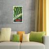1935 Peugeot Acceleration (Acclration) - Vintage Automobile Poster by Paul Colin - Fine Art Matte Paper Print (Unframed) 24x32in view 4