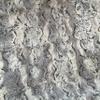 Plutus Silver Wild Rabbit Faux Fur Luxury Throw Blanket 96in x 110in view 2