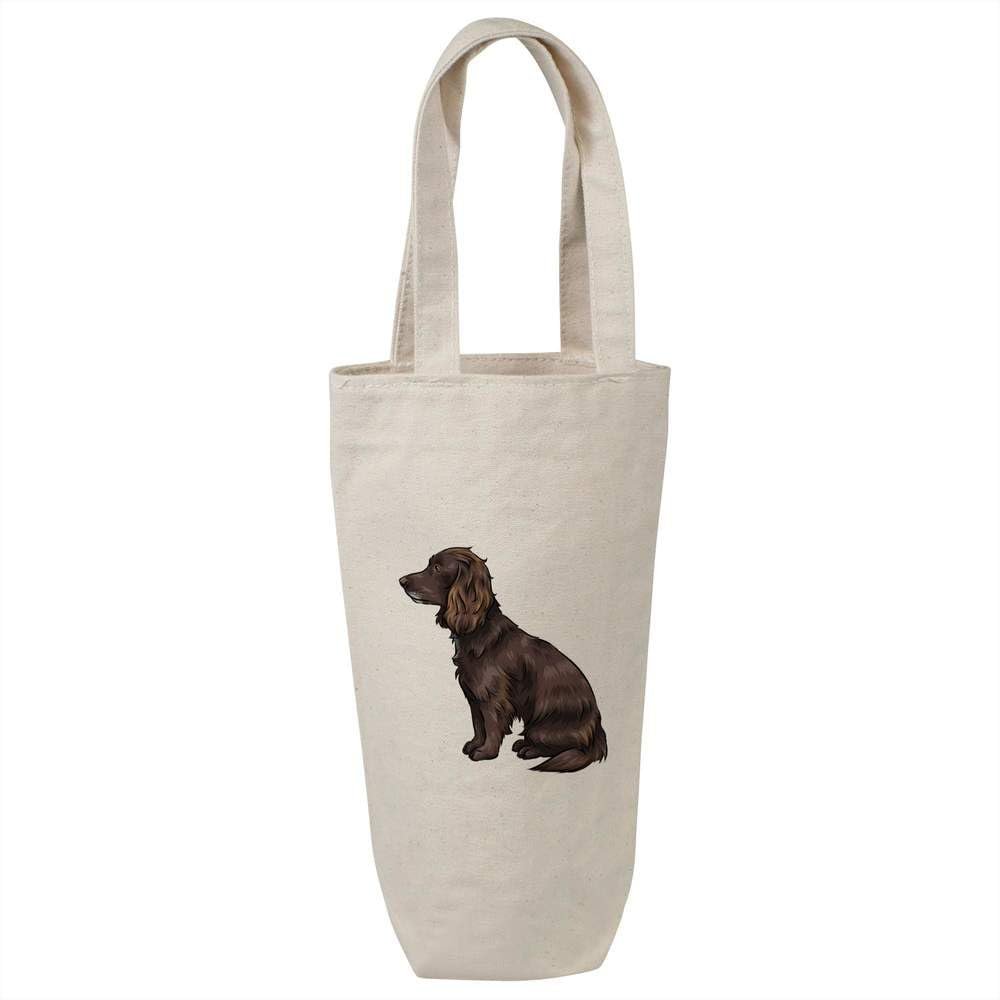 Azeeda 'Sprocker Spaniel' Cotton Wine Bottle Gift/Travel Bag (BL00021170)
