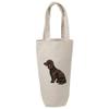 Azeeda 'Sprocker Spaniel' Cotton Wine Bottle Gift/Travel Bag (BL00021170) view 1