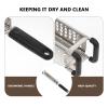 1pc Multi-functional Stainless Steel Grater for Ginger Cheese Vegetables Ergonomic Non- Handle Lightweight Design Easy to Clean for Kitchen Outdoor Use view 2