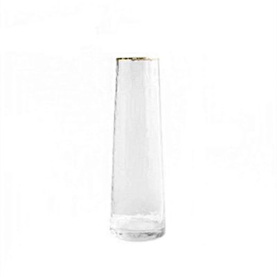 Clear Glass Vase (Size:12 * 32CM)