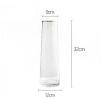 Clear Glass Vase (Size:12 * 32CM) view 2