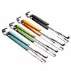 4Pcs Stainless Steel Kitchen Tongs for Cooking - 10" Metal Food Tongs With Non-Slip Comfort Grip, Non-Stick, High Heat Resistant for BBQ, Grilling and Serving view 1
