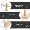 VOSAREA Wooden Kitchen Storage Cup Draining Shelf Multi-Functional Rack Elegant Design view 4