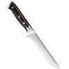 Boning Knife, 6" inch Kitchen Boning Knife Ebony Very Sharp Butcher Knife Stainless Steel Bone Meat Fruit Vegetables Fish Chef Knife BY ZZYY (Color : With Leather Sheath) view 1