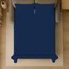 4 Piece Sleeper Sofa Luxury Bed Sheet Set 100% Egyptian Cotton 800 Thread Count Twin Size Sleeper Sofa (36" x 72") Inch Fits Mattresses Up to 5" Drop - Navy Blue Stripe view 4