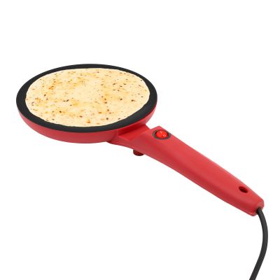 550W Electric Crepe Maker with Handle, 7.87" Cooking Surface Portable Nonstick Crepe Maker Pan Machine,Includes Batter Tray & Egg Beater 110V