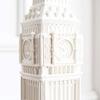 Christmas Ornaments St Paul Cathedral Home Decoration Sculpture Resin Crafts White Figurines Building Model view 2