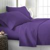 7 Piece Bed-in-A-Bag Comforter & Sheet Set 21" Deep Pocket, 100% Egyptian Cotton Queen Size, Purple, Sets Include - 1Comforter, 1Flat Sheet,1Fitted Sheet, 2Pillowcase & 2Pillowsham view 3