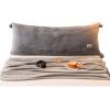 Bed Backrest Pillow Headboard, Body Pillow for Reading in Bed, Wedge Pillow for Back, Reading Bolster Lumbar Cushion, Ultra Soft Fluffy Cover, for Bedroom Bay Window view 1