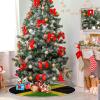 Jamaica Jamaican Flag Christmas Tree Skirt 47 Inch Christmas Holiday Party Decoration view 4