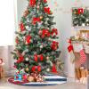 Cuba Cuban Flag Christmas Tree Skirt 47 Inch Christmas Holiday Party Decoration view 4