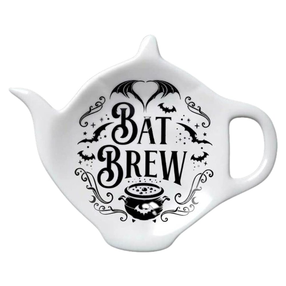 Alchemy Gothic Bat Brew Tea Spoon Rest