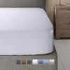 Royal Bedding Viscose from Bamboo and Cotton-Blend Fitted Sheet, Silky Soft, 60% Viscose Made from Bamboo and 40% Cotton Blend Fitted Sheet, Cal-King Size, Taupe view 2