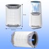 Kaulolado Lv-h134 replacement filter, Filter Activated Carbon Filter, Compatible with LEVOIT H134-RF, 3-in-1 True Filters LV-H134-RF, 1 Pack view 3