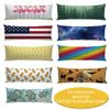 GUGLILI Custom Name Throw Pillow Cover World's Best Dog Whippet Dog Paws Decor Cushion Covers Pillowcase for Sofa Couch Bedroom Home 12x20 Inch Rectangle Red view 2