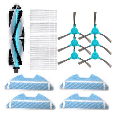 TYZK Practical Garden Tools Replacement Roller Brush Side Brush Sweeper Cloth Mop Refill for 4090 5090 Vacuum Cleaner