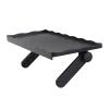 1PC Adjustable TV-Screen Top Storage Shelf Rack, Computer Monitor Desktop Stand TMP1105 (Color : Wave Black) view 1
