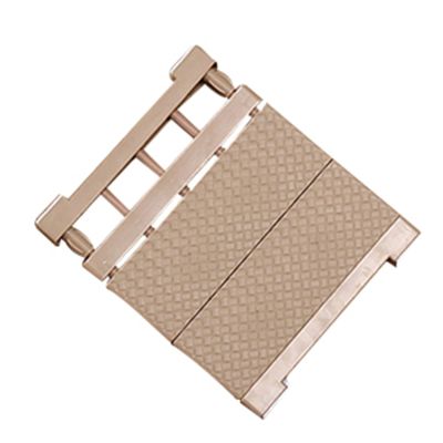Adjustable Closet Organizer, Storage Shelf Space Saving Wardrobe Decorative Shelves Cabinet Holders TMP1105 (Color : Beige-30-40cm)