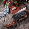 Boning Knife, Chinese Handmade Kitchen Boning Knife Fishing Knife Meat Cleaver Outdoor Cooking Cutter Stainless Steel Butcher Knife BY ZZYY (Color : MCD87) view 4