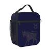PrelerDIY Zodiac Sign Taurus Lunch Box - Insulated Lunch Bags for Women/Men/Girls/Boys Detachable Handle Lunchbox Meal Tote Bag view 2