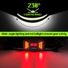 Hopedone Running Light, 230Wide-Angle 1000Lumens Night Waliking Light on Running Waist Belt Rechargeable Runners Safety Lights with Adjustable Large Pocket Fanny Packet for Runners Jogging (Black) view 2