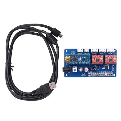 Davitu Motor Driver - 2 Axis Control Panel Board for Engraver Engraving Machine DIY Cutting Motherboard for Benbox GRBL