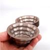 3 Designs 6pcs Wavy Spiral Crystal Round Shape Nonstick Carbon Steel Muffin Cupcake Mold Pudding Jelly Molds Cheese Mold Bakery (6pcs Crystal) view 4