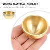 ULTNICE Copper Water Offering Cup 1.73In Small Buddhist Ritual Bowl Holy Water Container for Temple Home Use view 2
