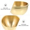 ULTNICE Copper Water Offering Cup 1.73In Small Buddhist Ritual Bowl Holy Water Container for Temple Home Use view 4