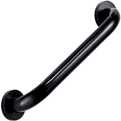 Anti Slip Shower Grab Bar Handle, Bathroom Grab Bar, Aluminum Handrails, Elderly Disabled Pregnant Women, Safety Slip Resistant, Bathtub, Toilet, Bathroom, Kitchen (Color : Black, Size : 40cm)