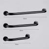Anti Slip Shower Grab Bar Handle, Bathroom Grab Bar, Aluminum Handrails, Elderly Disabled Pregnant Women, Safety Slip Resistant, Bathtub, Toilet, Bathroom, Kitchen (Color : Black, Size : 40cm) view 2
