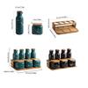 Storage Jars Spice Containers Set with Lids Ceramic Seasoning Box Seasoning Bottle Kitchen Seasoning Container Dust-proof Seasoning Jar with Lid Very Suitable for Home Use 7 Pieces Condiment Jar Spice view 2