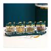 Storage Jars Spice Containers Set with Lids Transparent Seasoning Box with Lid Seasoning Container Seasoning Box Household Seasoning Jar Seasoning Storage Box Condiment Jar Spice Container view 1