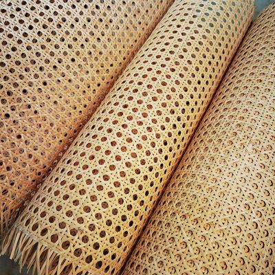 Queenbox 17.7x19.7in Open Mesh Rattan Cane Webbing, Weave Wicker Net Material for Furniture Cabinet Chair Seats Replacement Sofa Repair, Original