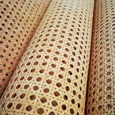 Queenbox 15.7x19.7in Open Mesh Rattan Cane Webbing, Weave Wicker Net Material for Furniture Cabinet Chair Seats Replacement Sofa Repair, Original