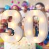 30th Birthday Decorations 30 LED Light up Numbers Letters Table Decorations Sign for Women Anniversary Wedding Birthday Party Christmas Home Decor view 4
