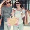 Cabilock - Woven Storage Basket with Handle Rattan Shopping Tote Bag Grocery Bag Food Fruit Sundries Basket for Home Outdoor view 4