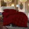7 Piece Bed-in-A-Bag Comforter & Sheet Set 24" Deep Pocket, 100% Egyptian Cotton Super King Size, Burgundy, Sets Include - 1Comforter, 1Flat Sheet,1Fitted Sheet, 2Pillowcase & 2Pillowsham view 2