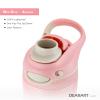DEARART 26oz Water Bottle No Straw, 100% Leakproof Clear Bottles with Handle Easy Carried, Wide Mouth AUTOSPOUT Lock Button Flip Up Lid, Suit Sports School Travel Office Gym, Pink view 4