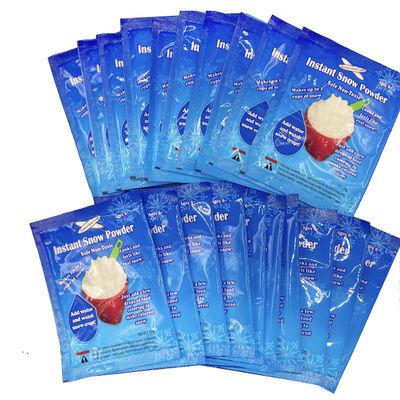 20 Individually Wrapped 10g. Packs of Instant Snow Powder Can Makes Add Water to Make 80 Cupr of Fake Snow, Artificial Snow