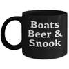 Be Wild and Free Market Snook Fishing Mug Fisherman Black Coffee Cup Fishing Boat Beer Time Funny Gift for Florida Angler Grandpa Retirement Gifts for Him Charter Captian view 1