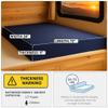 Foamma 5 x 24" x 72, Medium Firm with Gel Memory Foam (Water Resistant Cover), Mattress Replacement for RV Bunk, Camper, Truck & Travel Trailer, Back Support, CertiPUR-US Certified, Made in USA view 2