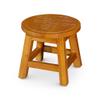 DTY Indoor Living Fairplay Carved Wooden Step Stool, Queen Bee, Natural view 1