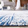 SAFAVIEH Washable Rug Outdoor Courtyard Collection - 4' x 5'7", Beige & Navy, Non-Shedding & Easy Cleaning, Ideal for Patio, Backyard, Mudroom (CY8893-53421) view 4