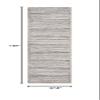 SAFAVIEH Cape Cod Collection 2'3" x 10' Natural/Blue CAP250A Handmade Flatweave Jute Entryway Foyer Living Room Kitchen Runner Rug view 2